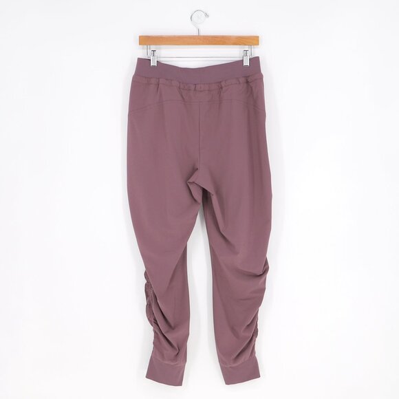ATHLETA Attitude Pant Ruched Jogger in Volcanic Violet Purple Size 6 - Picture 5 of 9